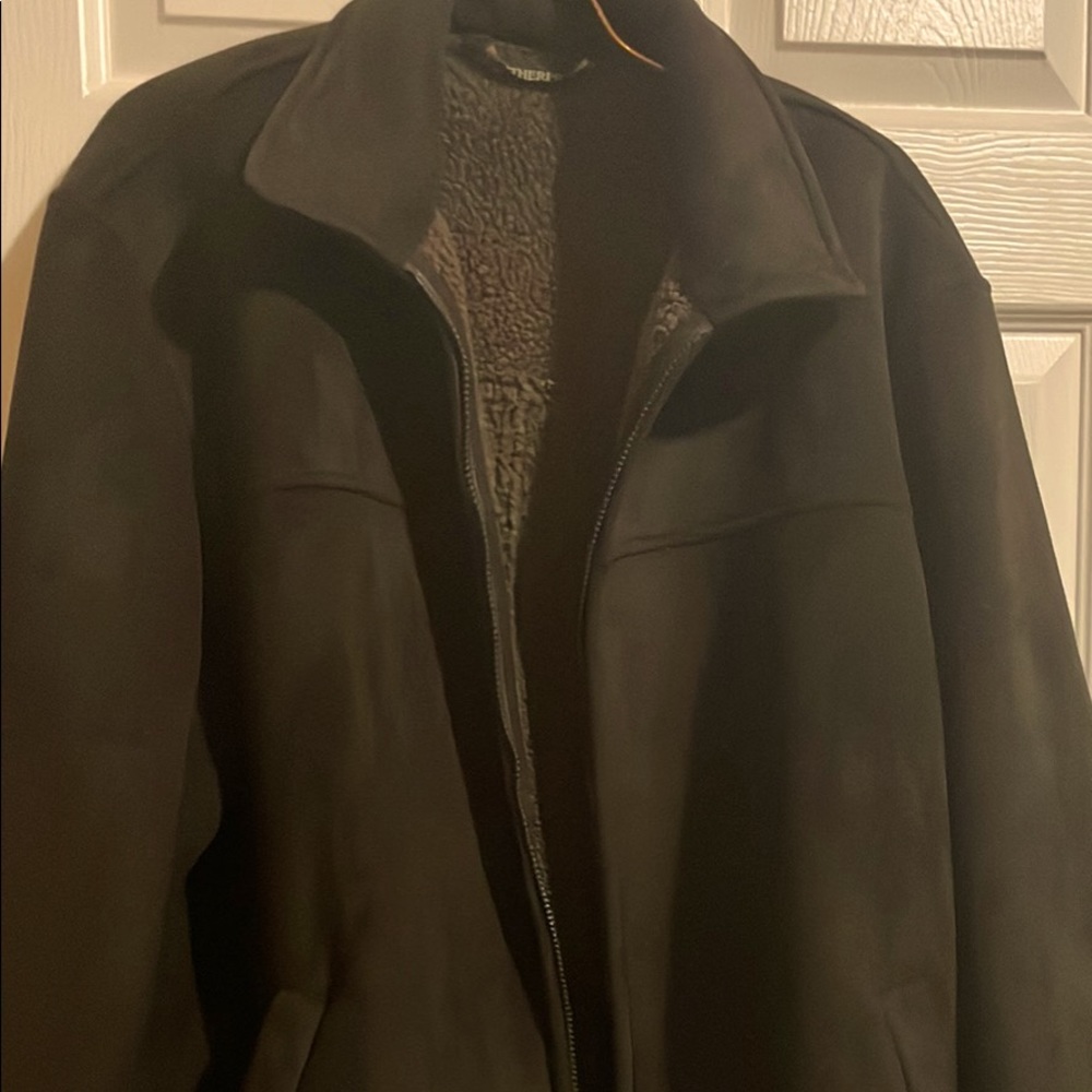 Mens microsuede weather proof bomber Jacket